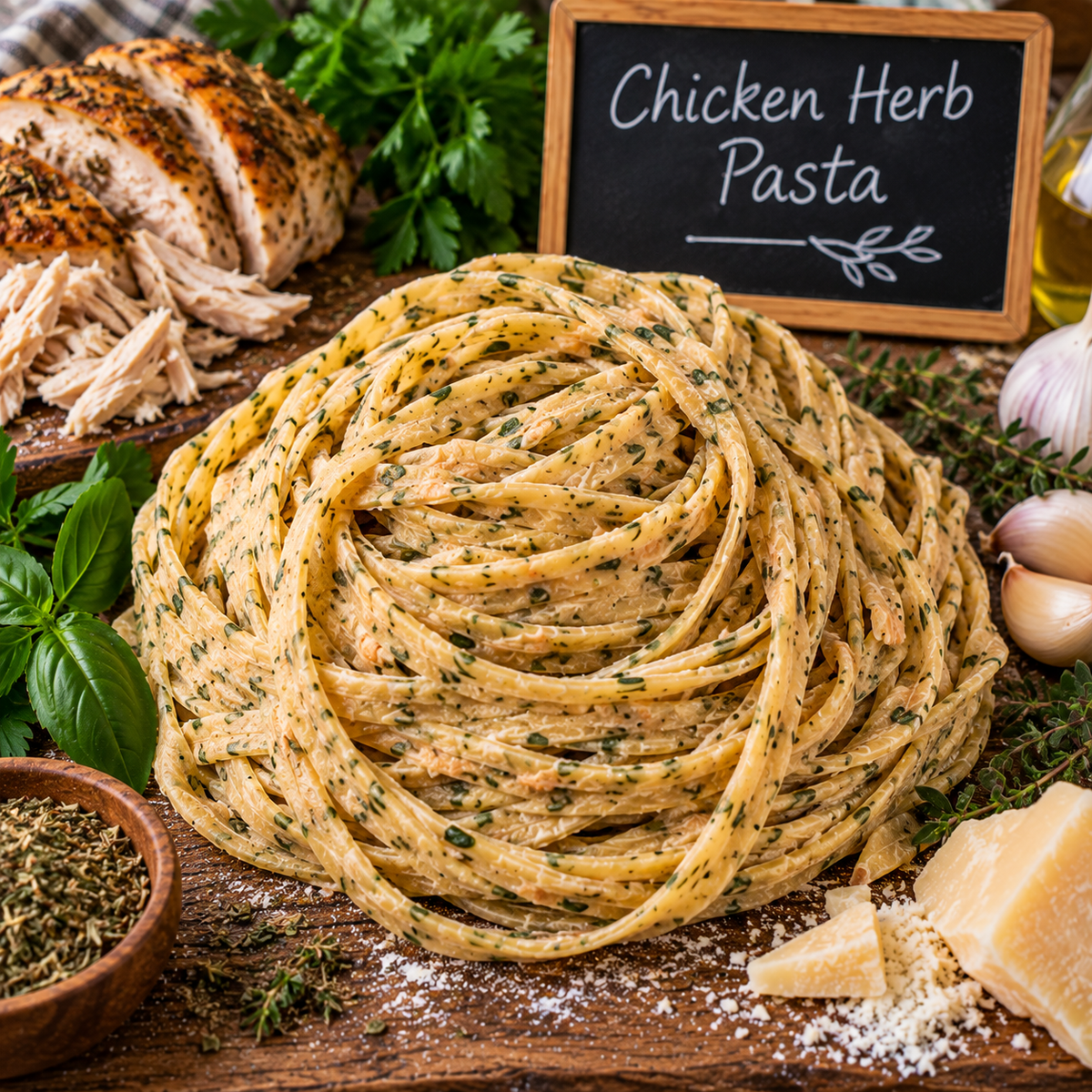 Chicken Herb Pasta - 8 ounce