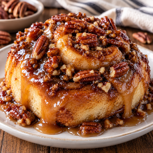 Pecan Caramel Sticky Buns 4 Pack